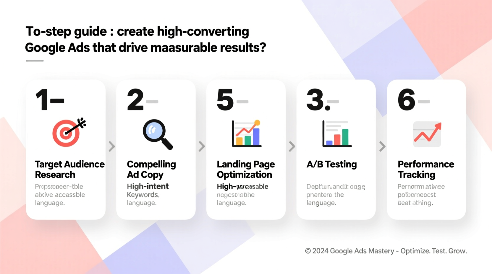 step by step guide to creating effective google ads that drive results