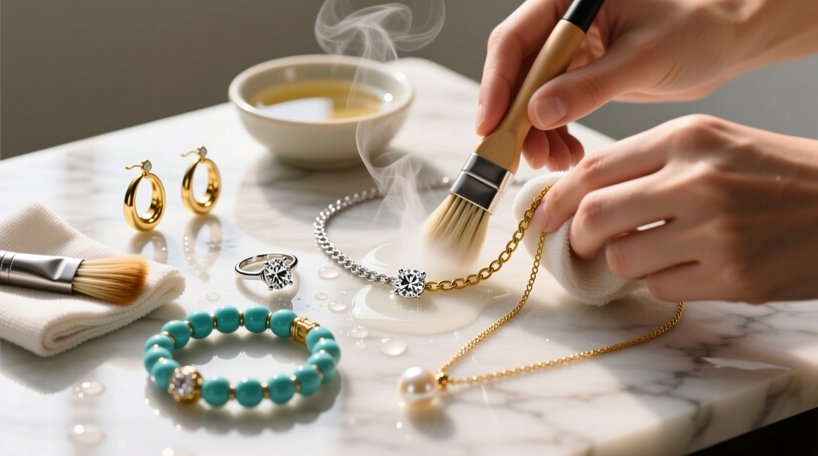 how to clean any kind of jewelry