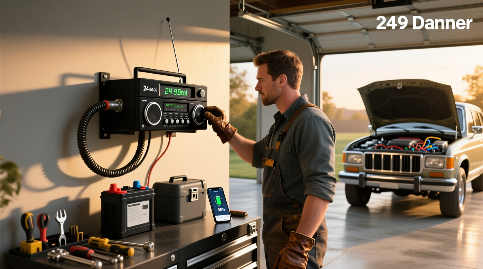 How to choose 24 volt radio,How to listen to radio without draining car battery?