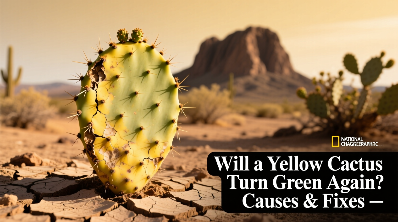 Will a Yellow Cactus Turn Green Again? Causes & Fixes