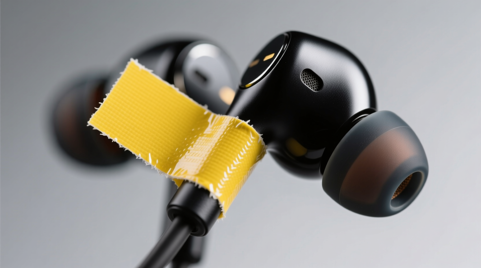 Mark Your Earbuds with Electrical Tape to Easily Tell Them Apart