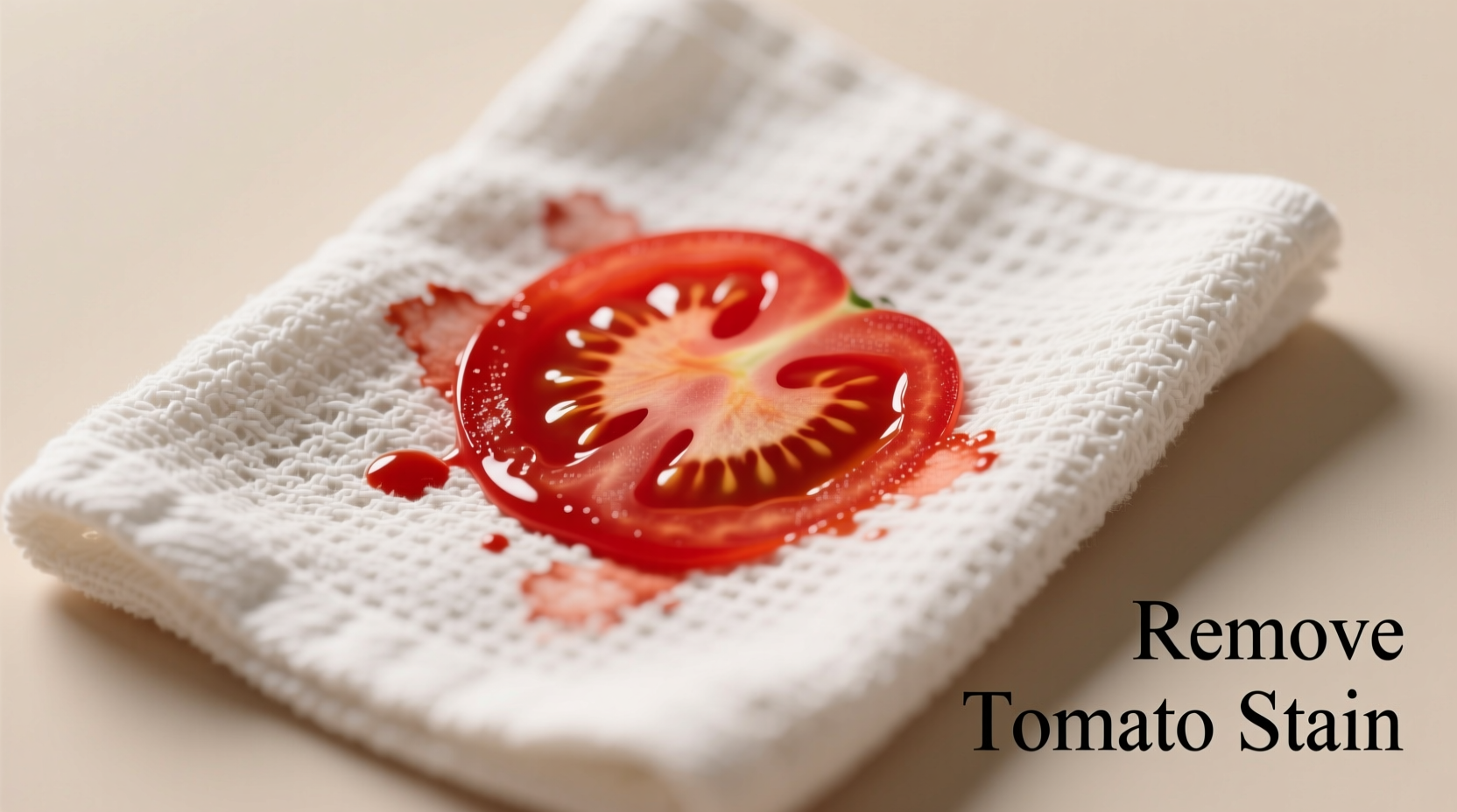 remove tomato stain