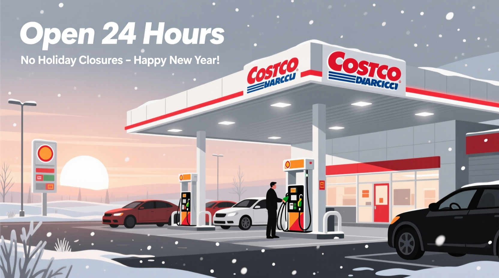 Is Costco Gas Open on New Year's Day?