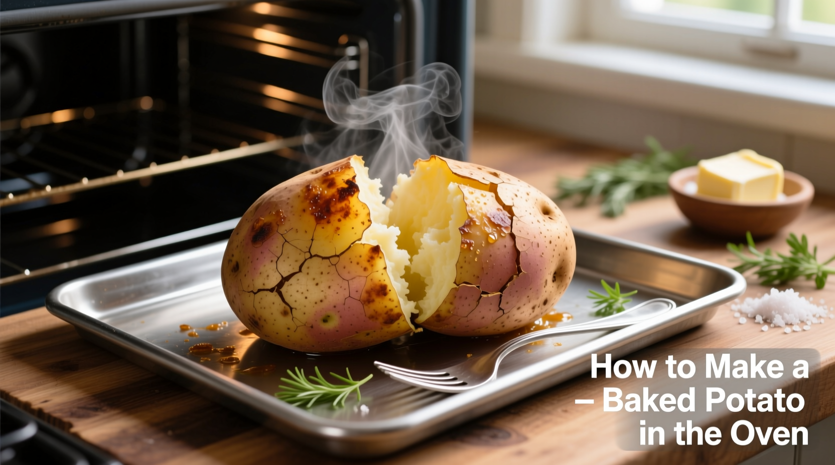 how to make a baked potato in the oven