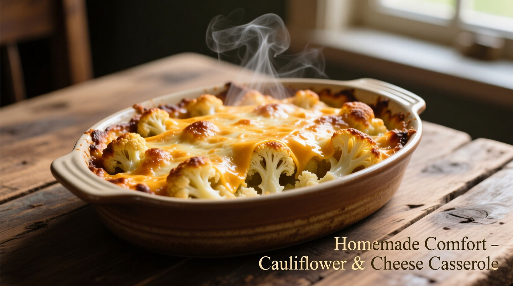 Perfect Cauliflower and Cheese Casserole Recipe in 45 Minutes