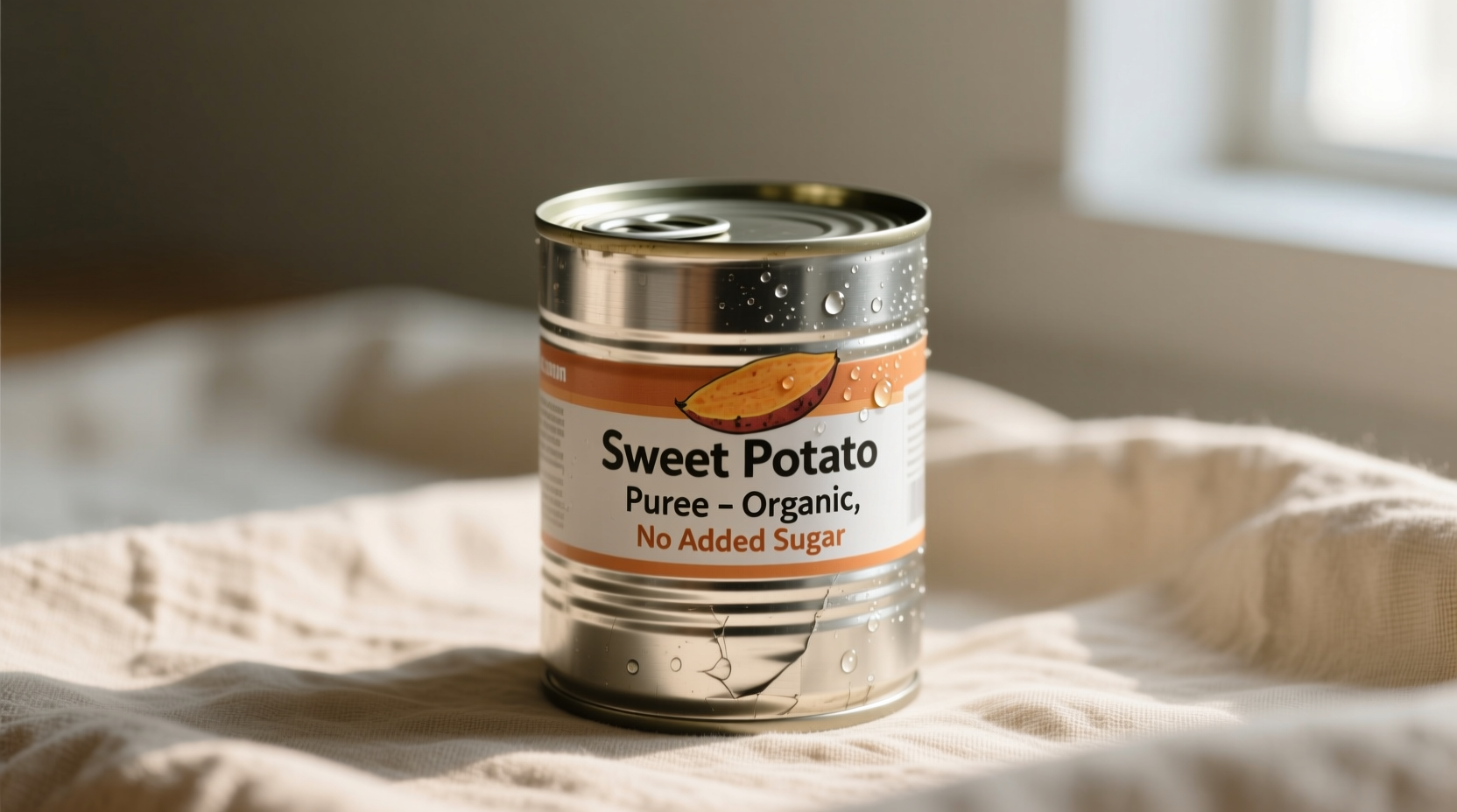 canned sweet potato
