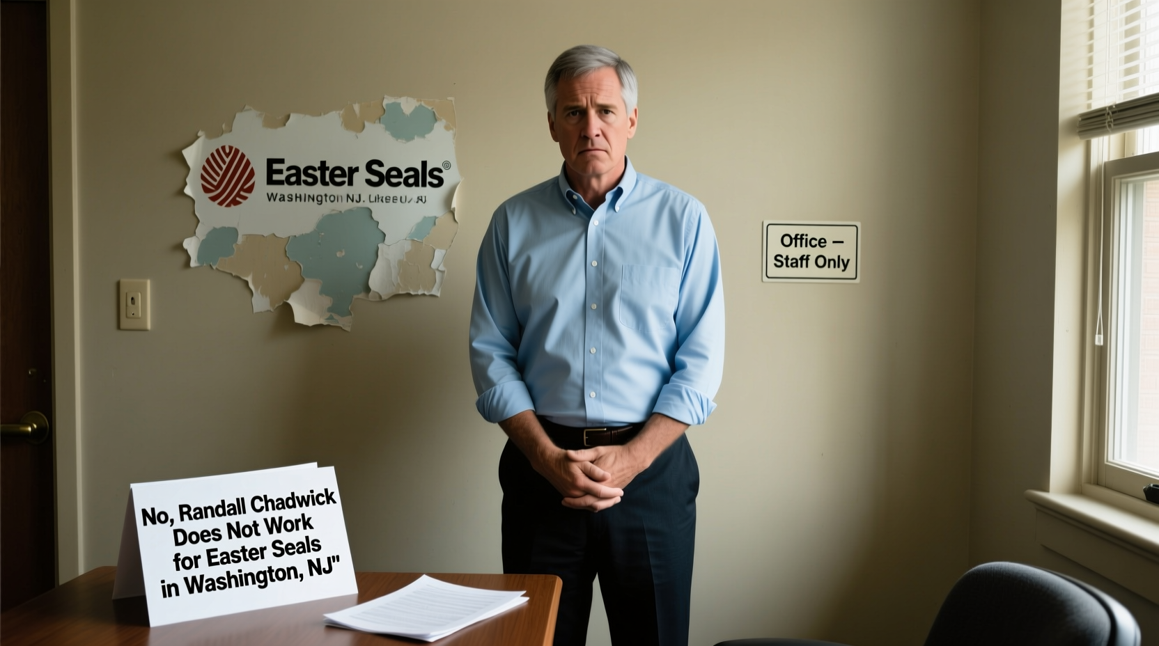 does randall chadwick work for easter seals in washington nj