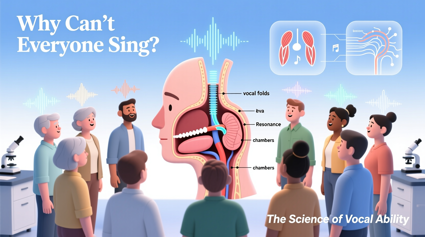 why cant everyone sing exploring the science learning