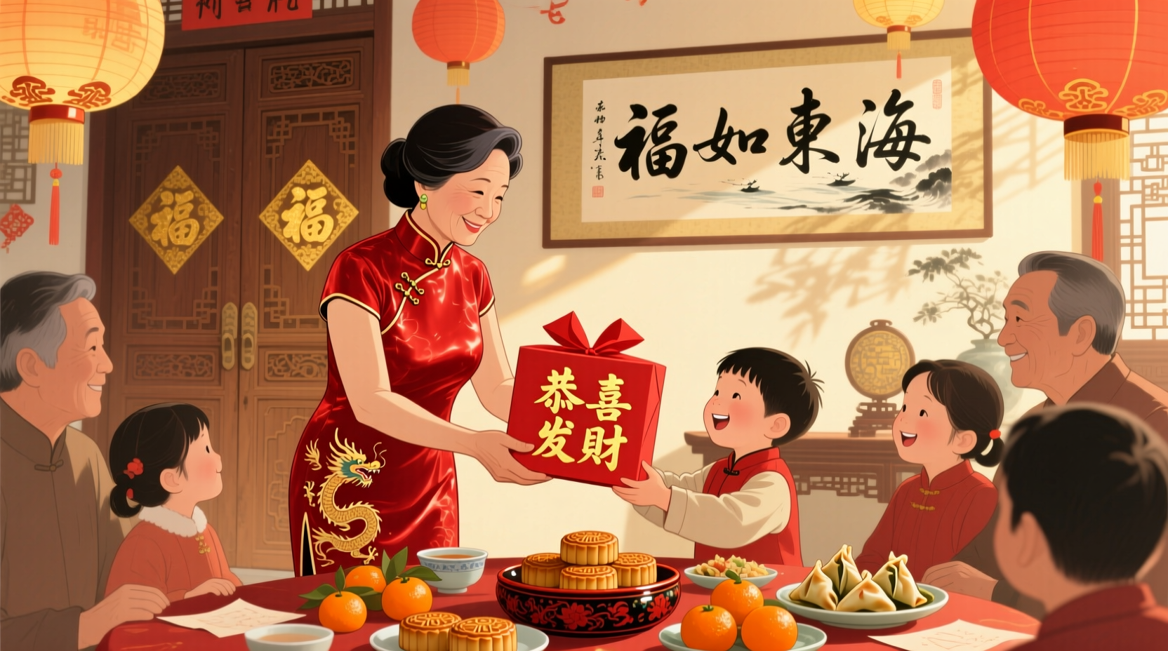 do you give a gift for chinese new year