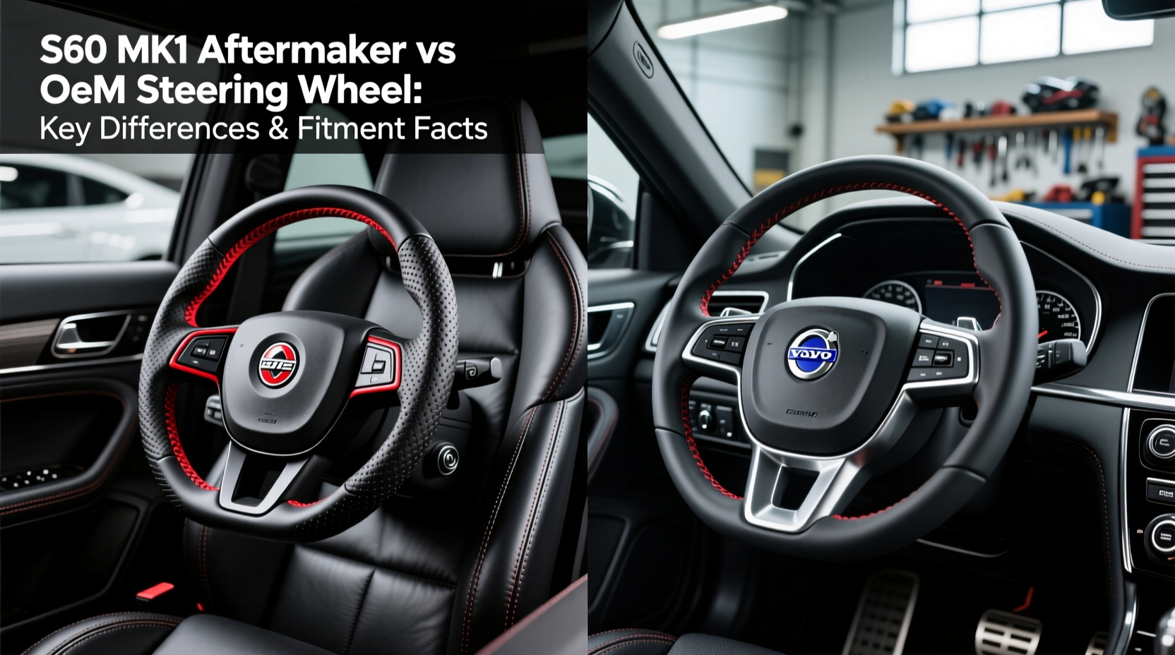 s60 mk1 aftermarket vs oem steering wheel