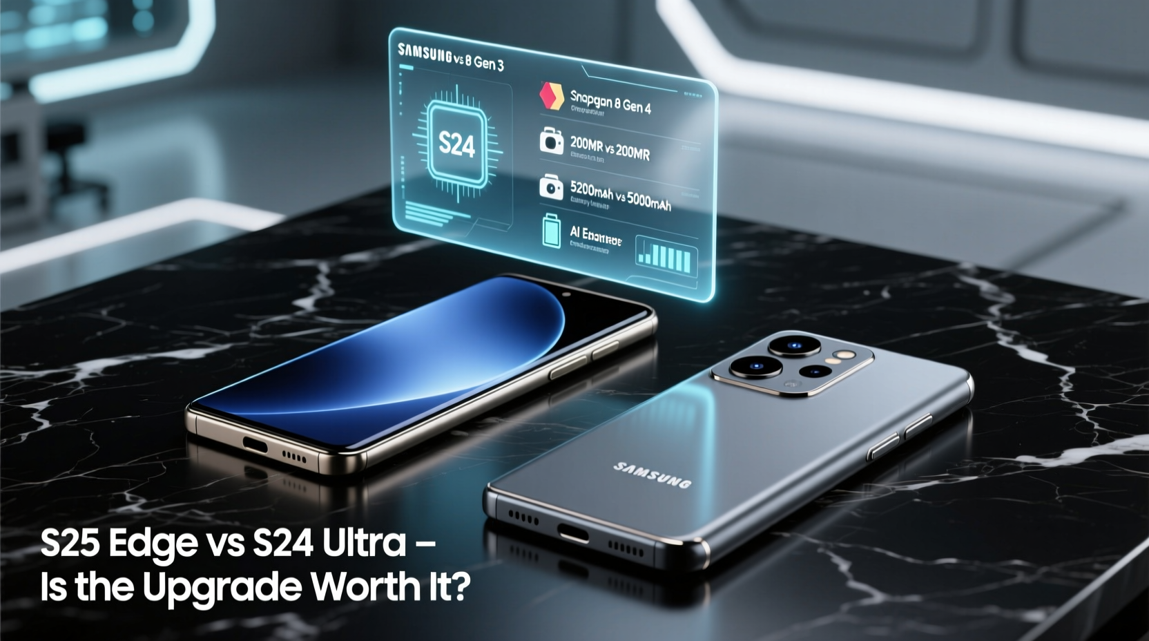 samsung s25 edge vs s24 ultra is it worth upgrading or is the hype real