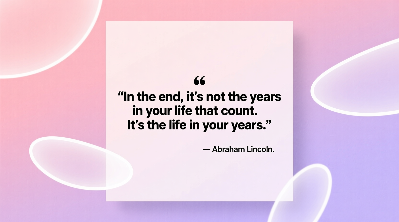 life quotes of the day