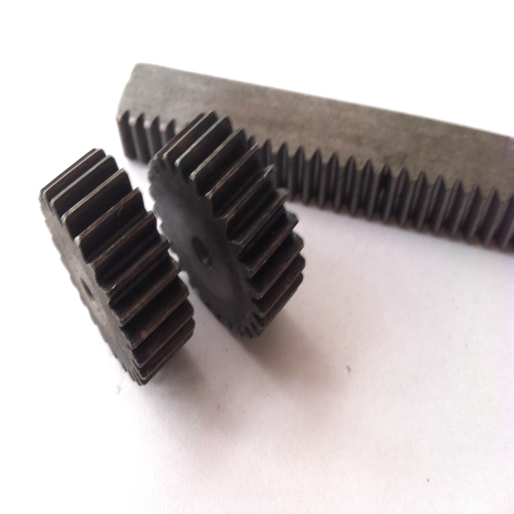Industrial CNC Parts Spur Gear Rack Straight M1 15*15 1000 1500 2000mm Long 45 Steel CNC Rack