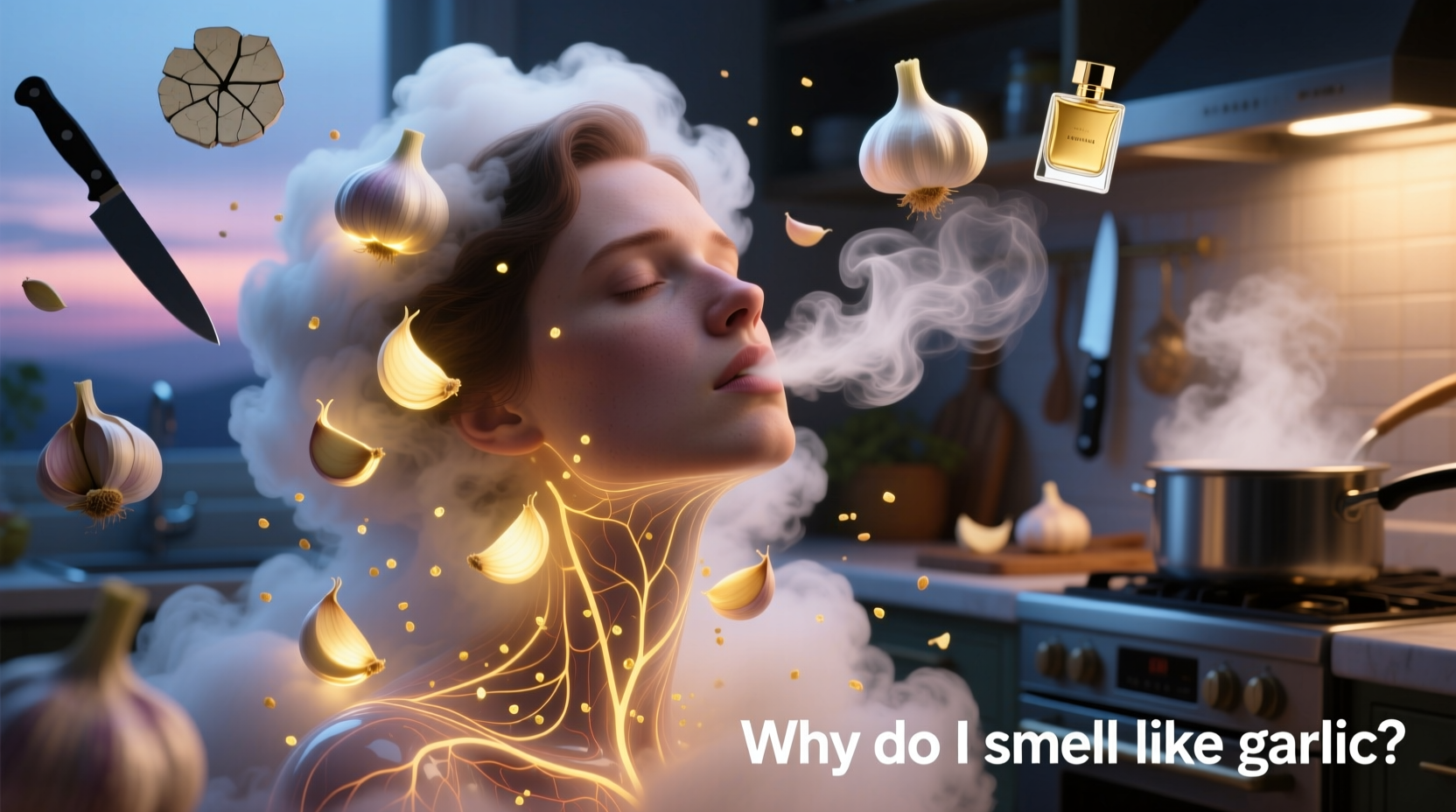 why do i smell like garlic