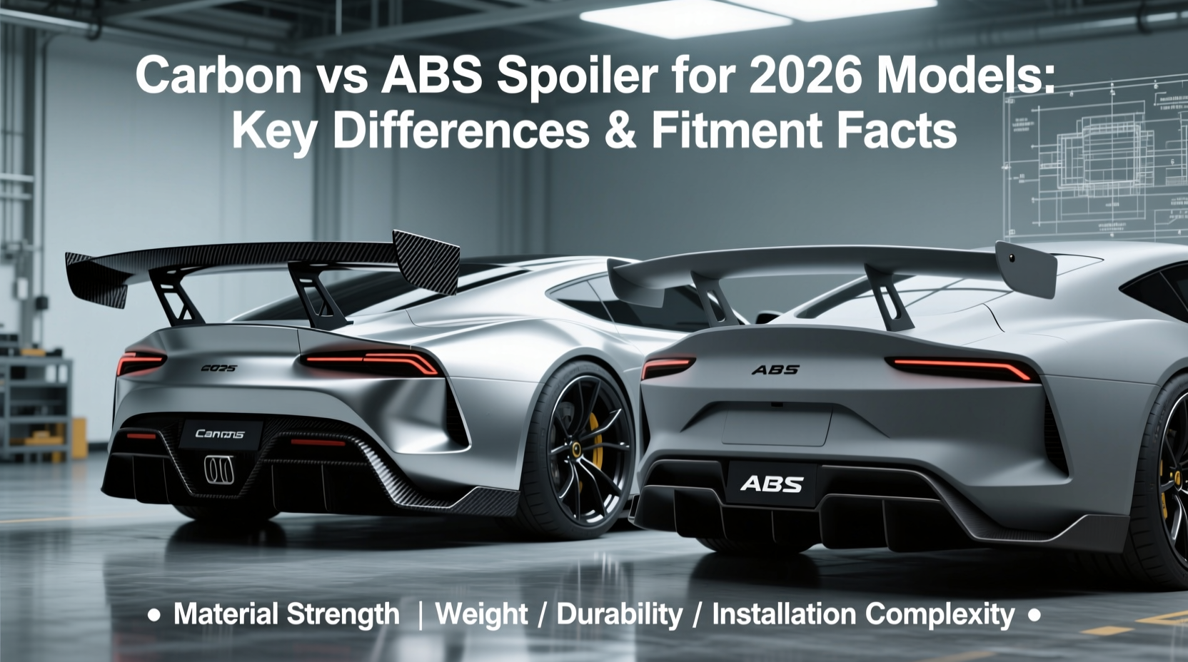 carbon vs abs spoiler 2026