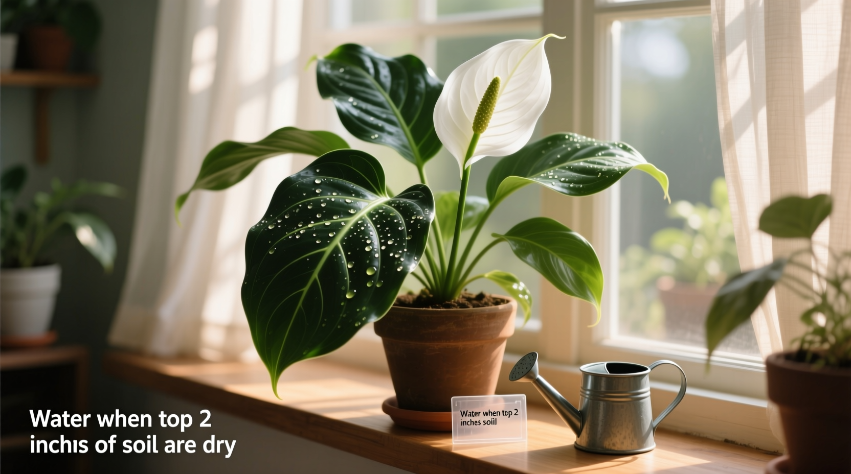 how do i care for a peace lily plant