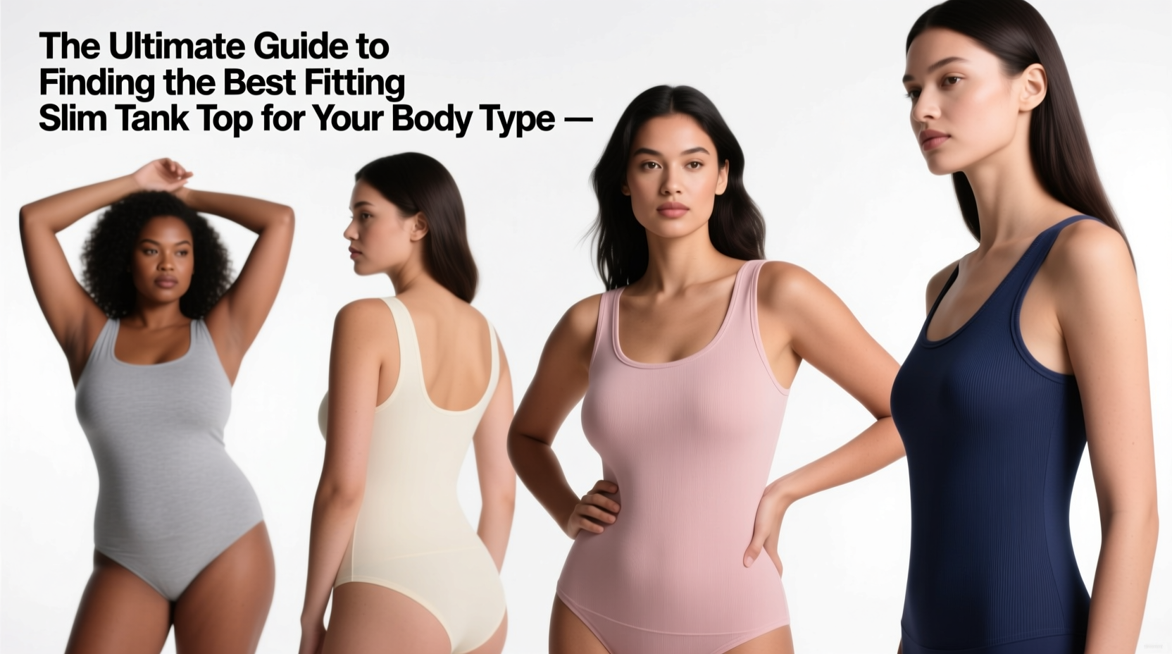 the ultimate guide to finding the best fitting slim tank top for your body type
