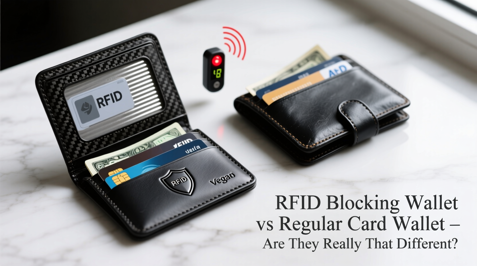 rfid blocking wallet vs regular card wallet are they really that different 2