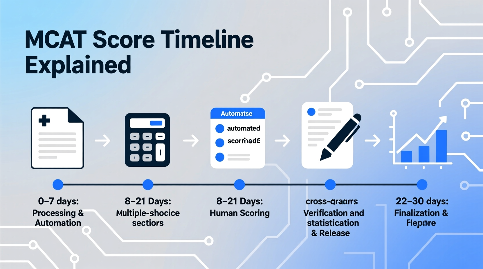 mcat grading time why does it take about a month