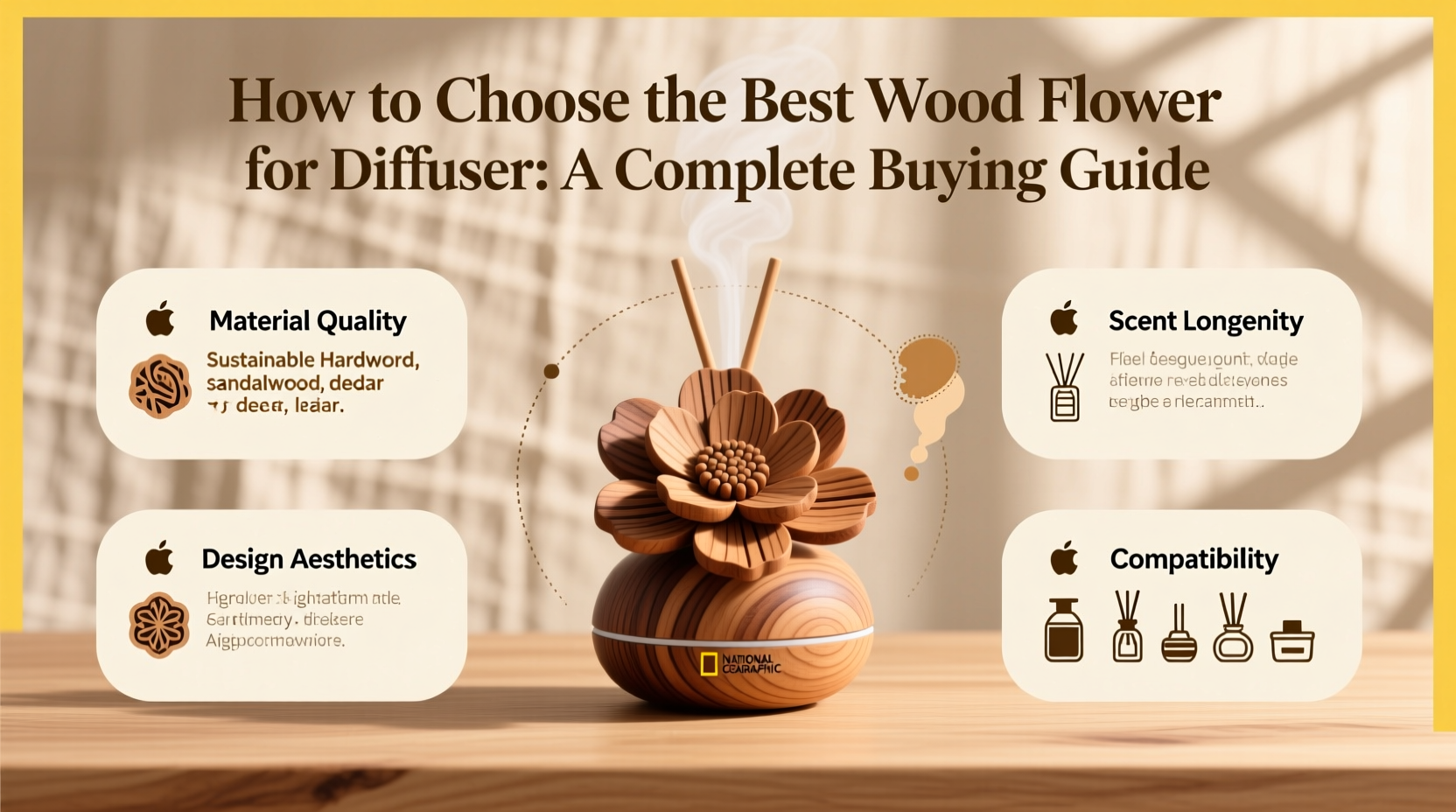 Fower Diffuser How to Choose the Best Wood Flower for Diffuser: A Complete Buying Guide