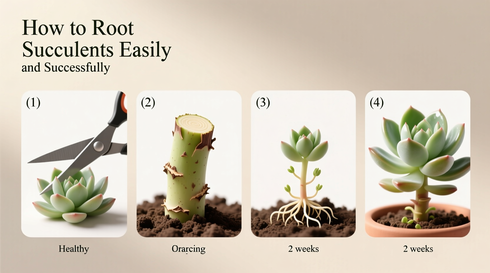 How to Root Succulents Easily and Successfully