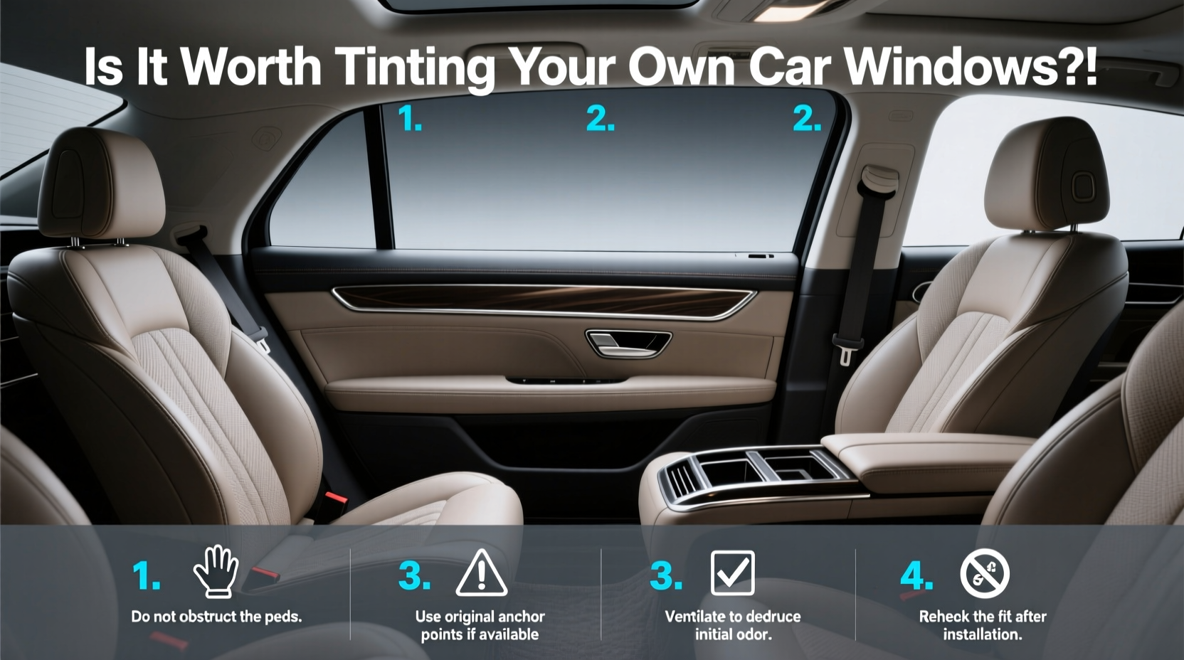 Is It Worth Tinting Your Own Car Windows: Buying Guide