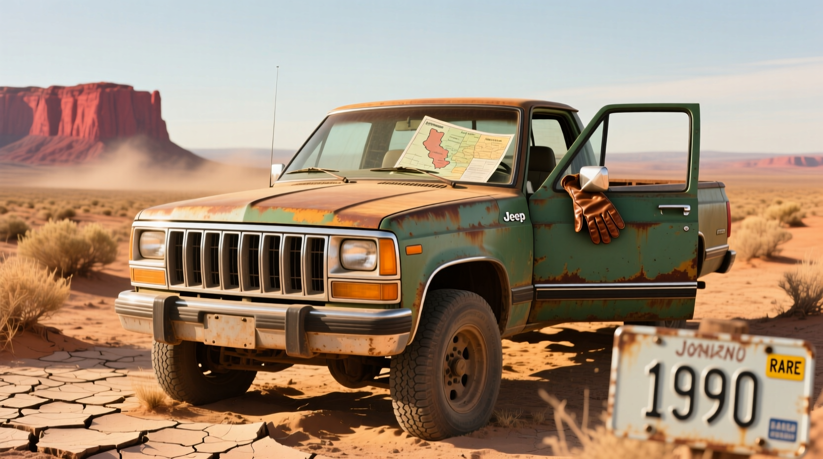 1990 jeep comanche rare collectible pickup 