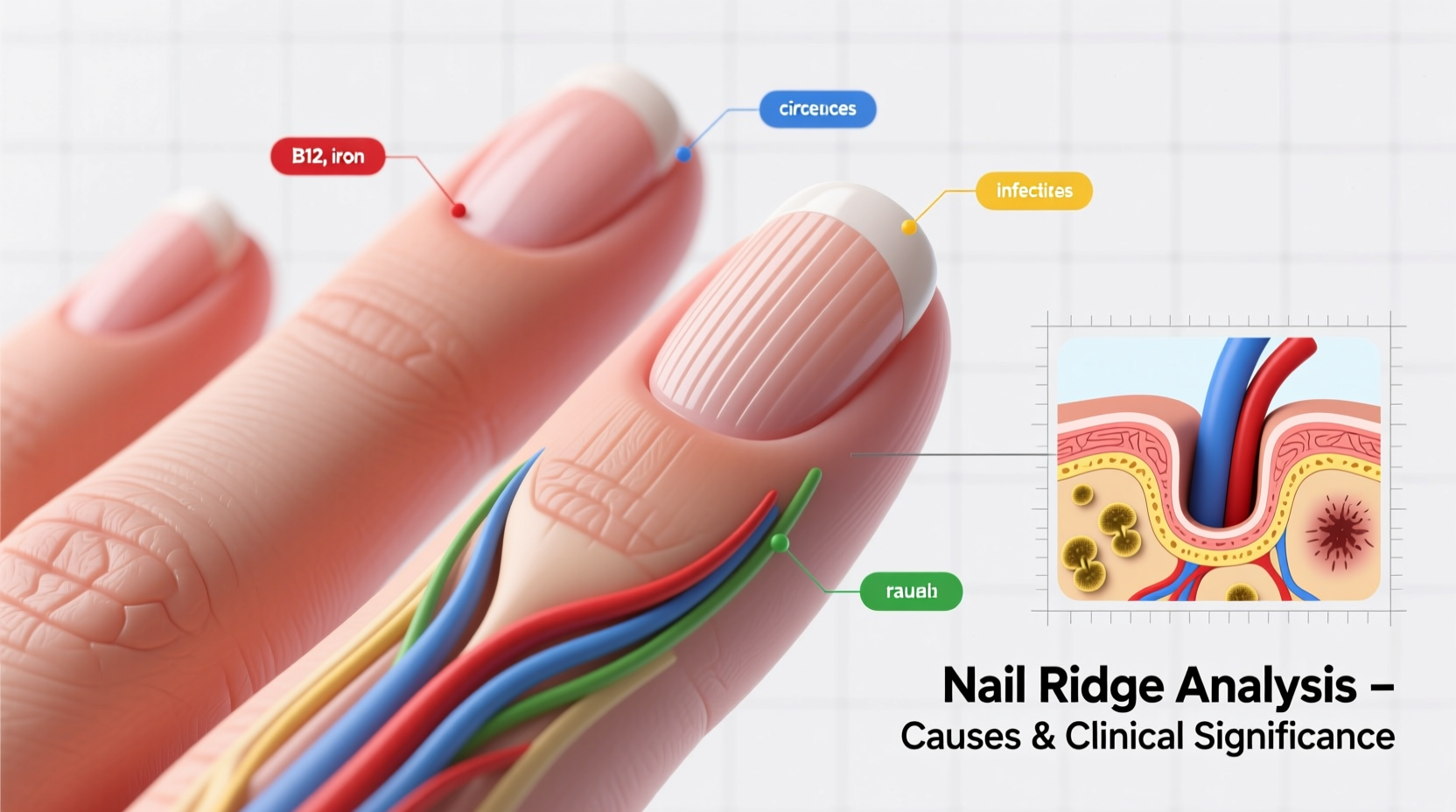 nail ridges causes treatments and what they could mean