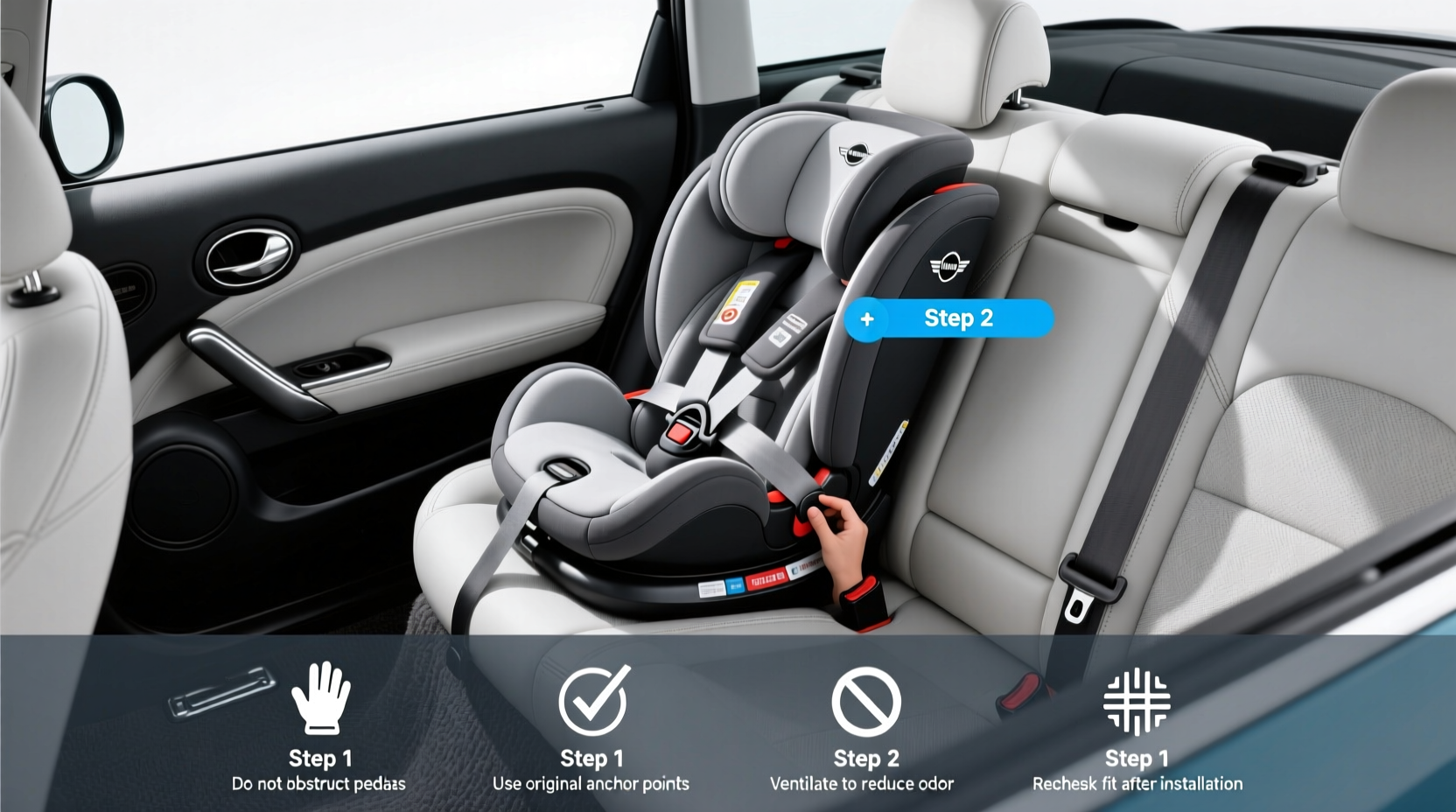 child car seat for mini cooper convertible