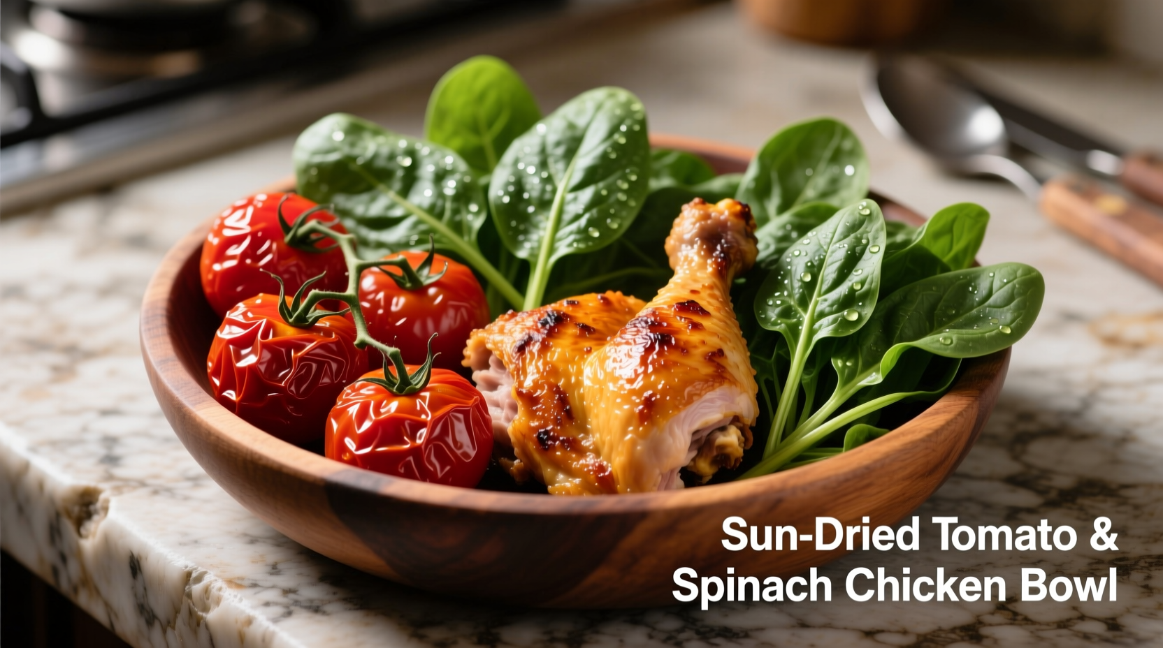 Quick Chicken with Sun-Dried Tomatoes & Spinach Recipe