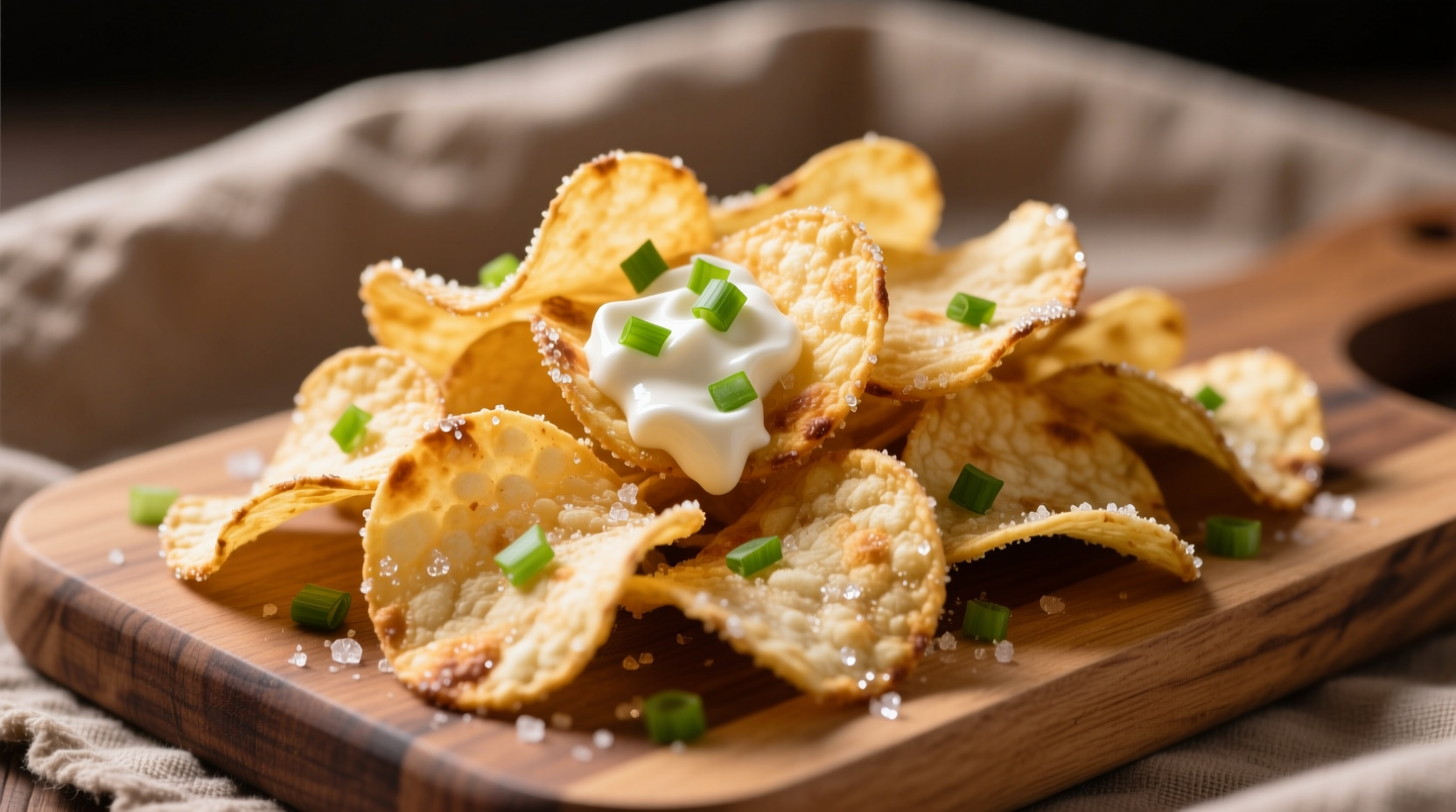 baked sour cream and onion chips