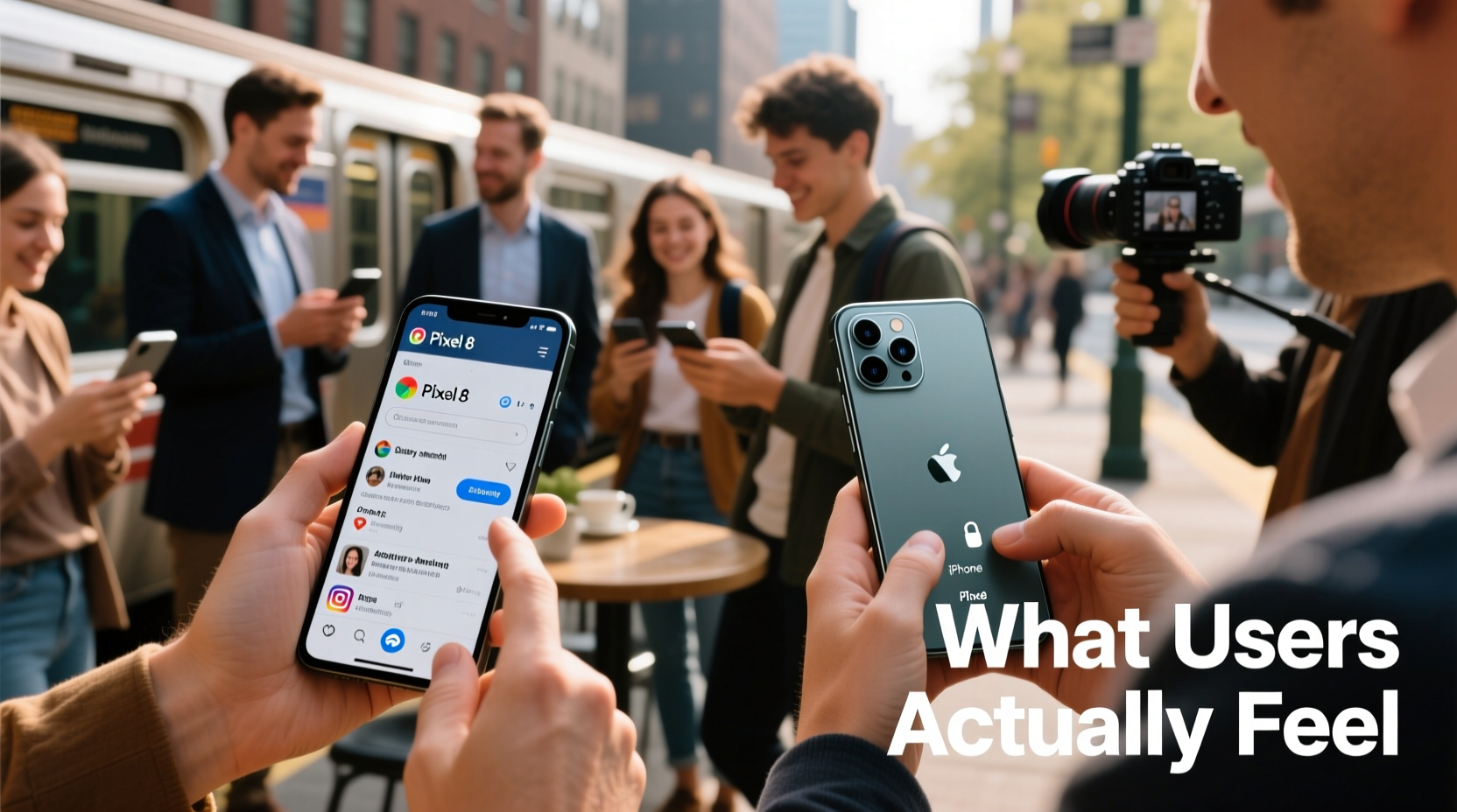 pixel 8 vs iphone 15 specs aside what do real users actually notice