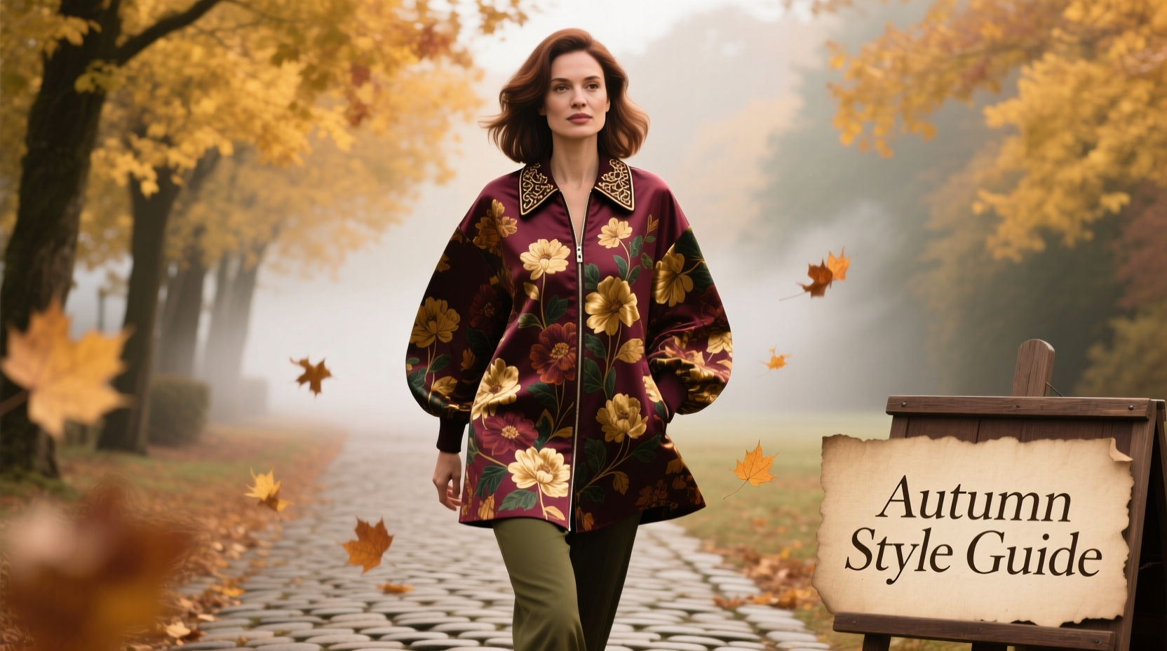 the ultimate guide to choosing the perfect flower pattern jacket for autumn style
