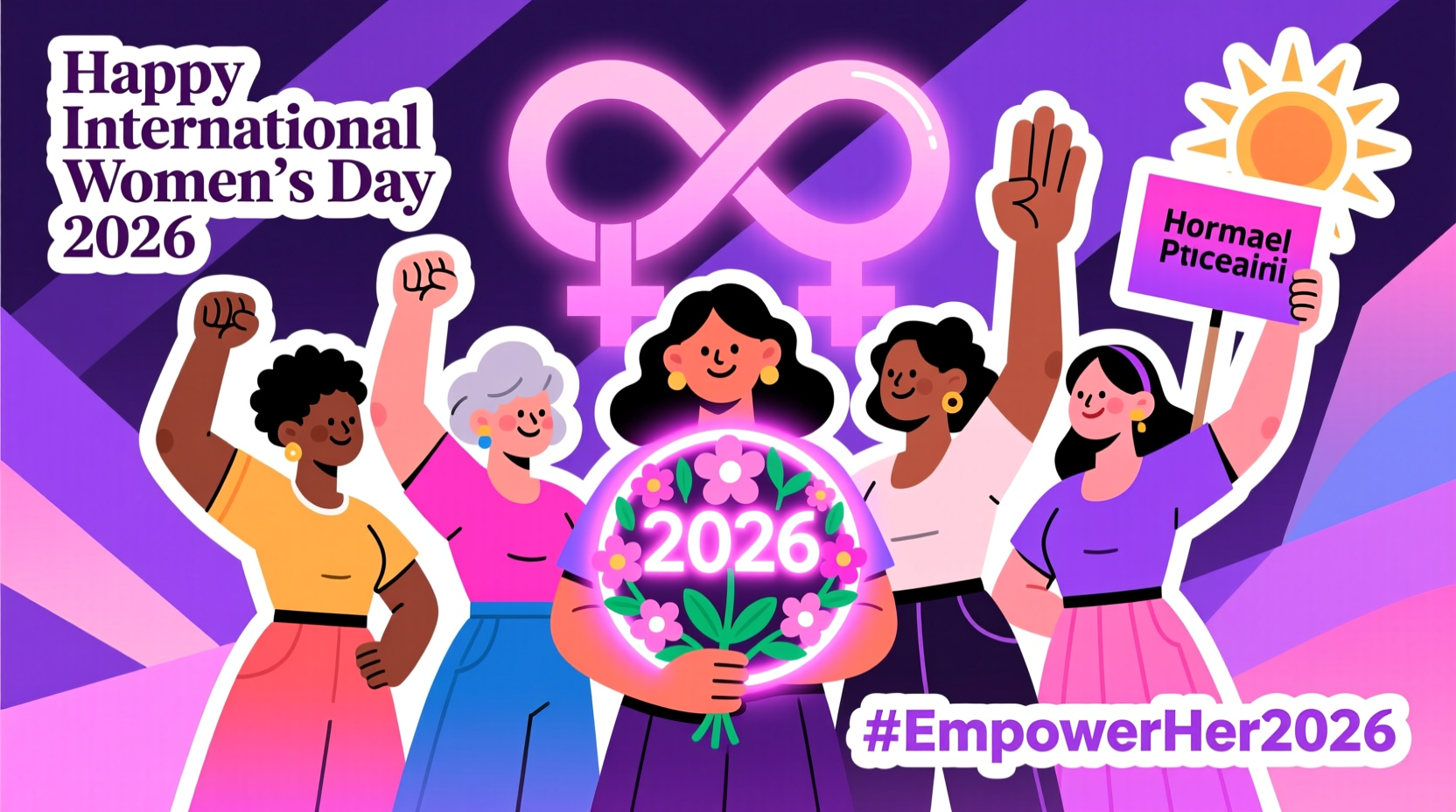 womens day sticker