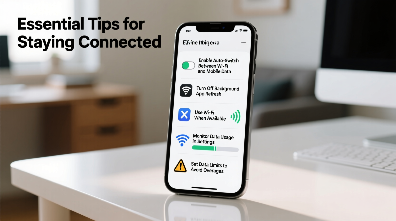 essential tips for using mobile data and wi fi to stay connected on your phone