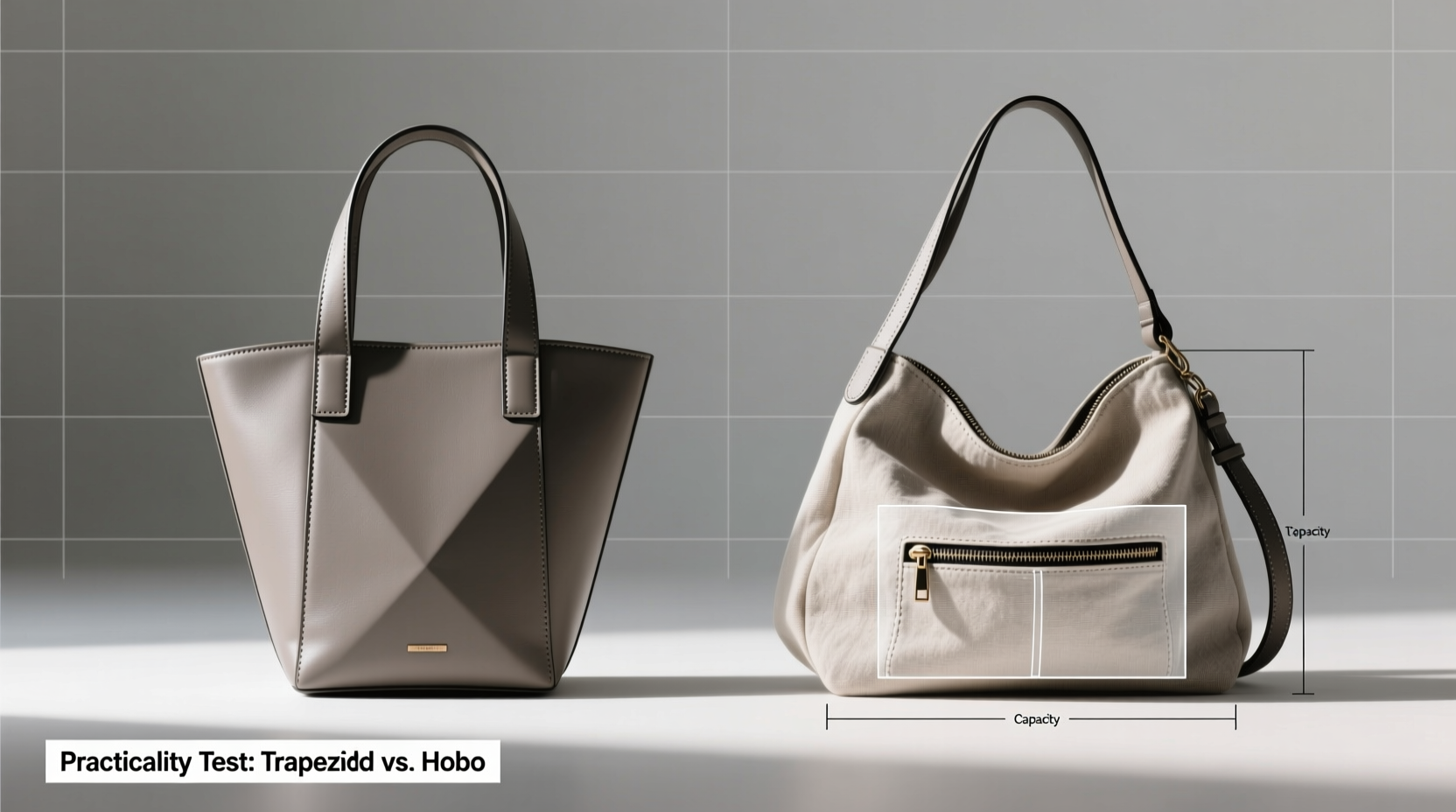trapezoid bucket bag vs hobo bag is one actually more practical or is it just hype