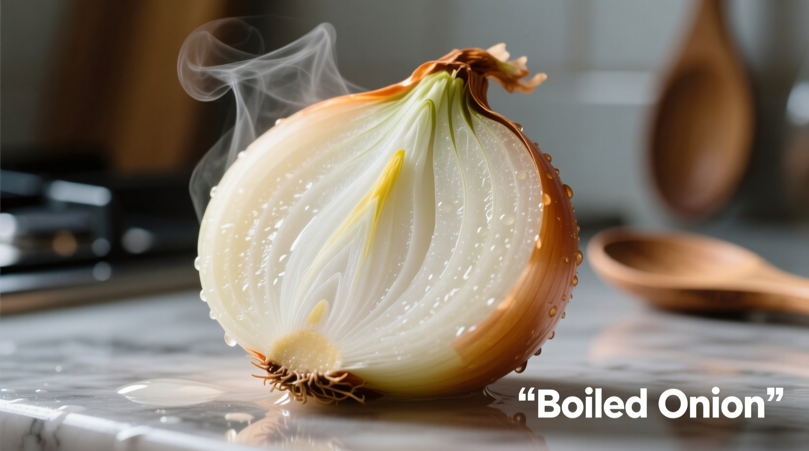 boiled onion
