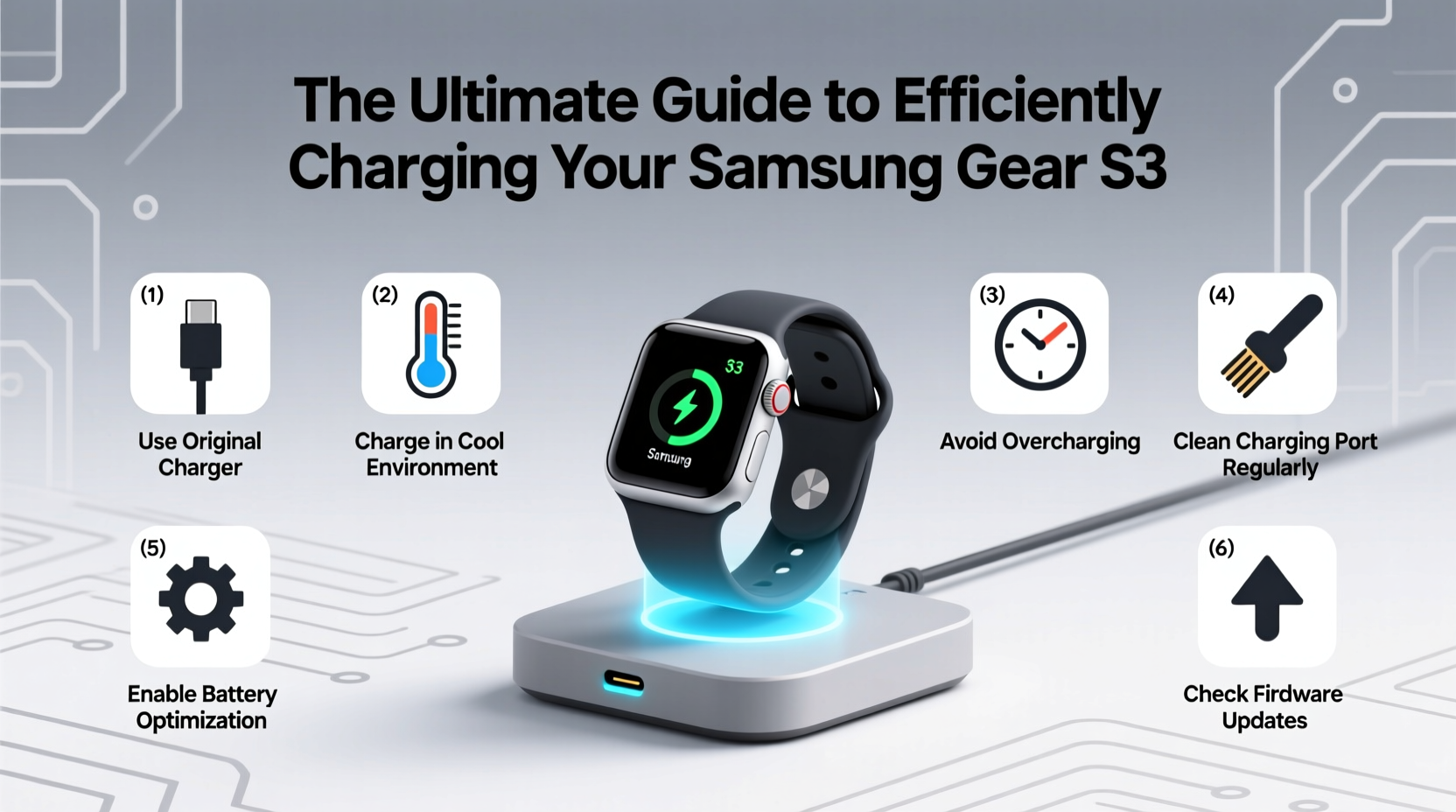 the ultimate guide to efficiently charging your samsung gear s3 watch tips and tricks
