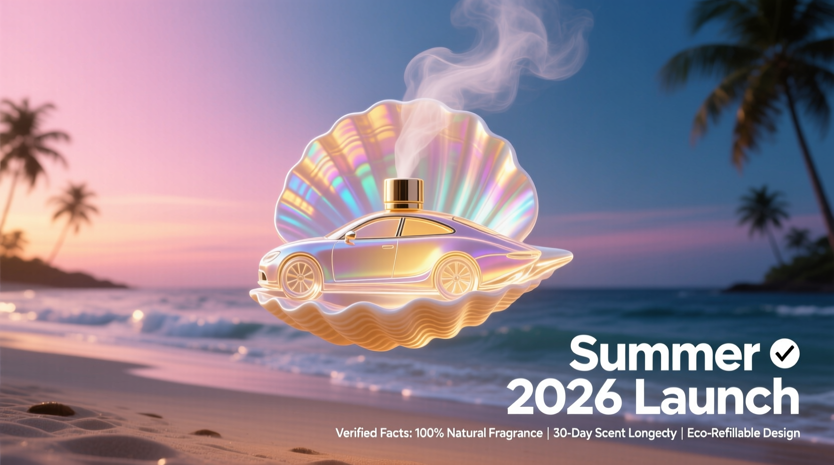 sea shell car perfume summer 2026
