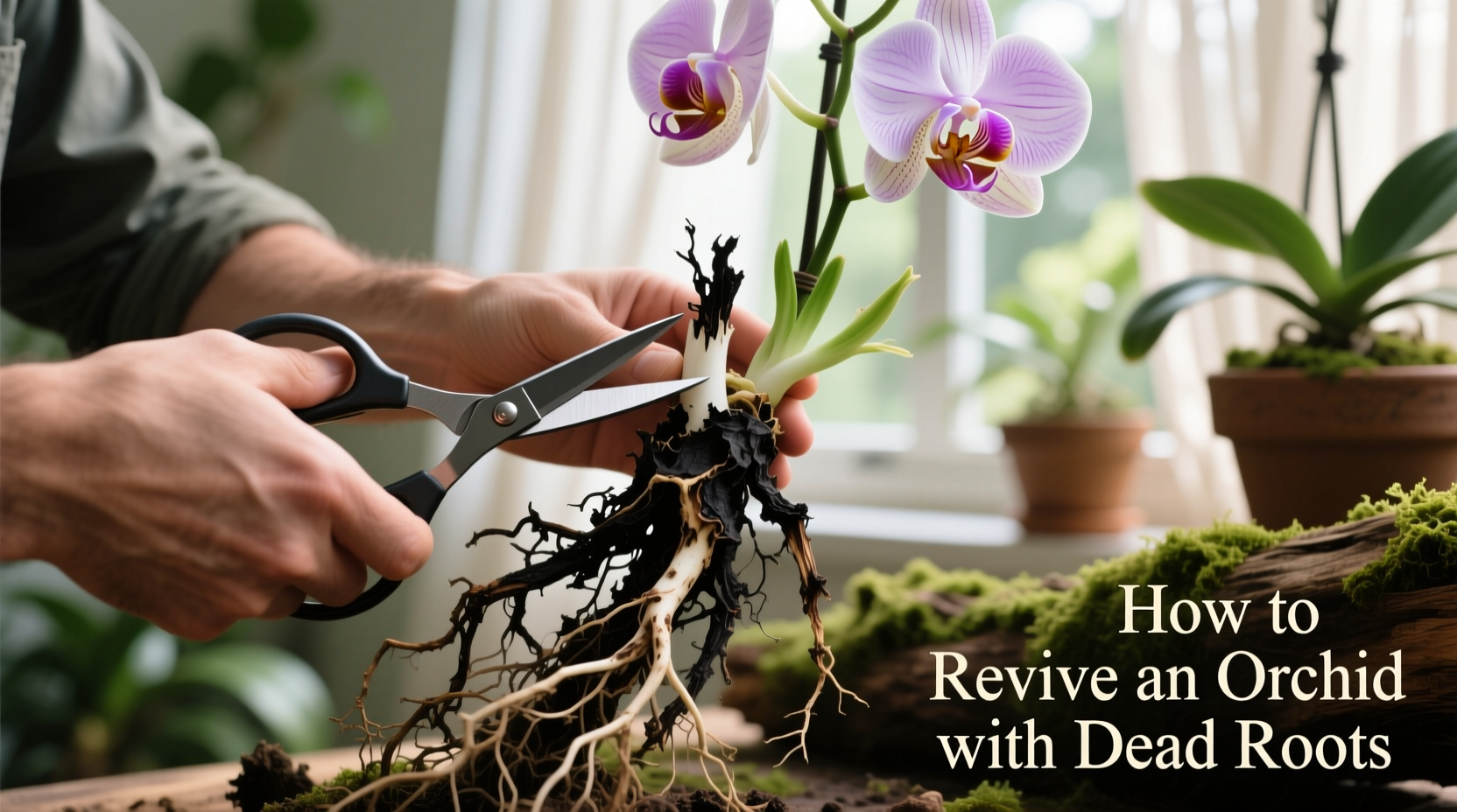How to Revive an Orchid with Dead Roots