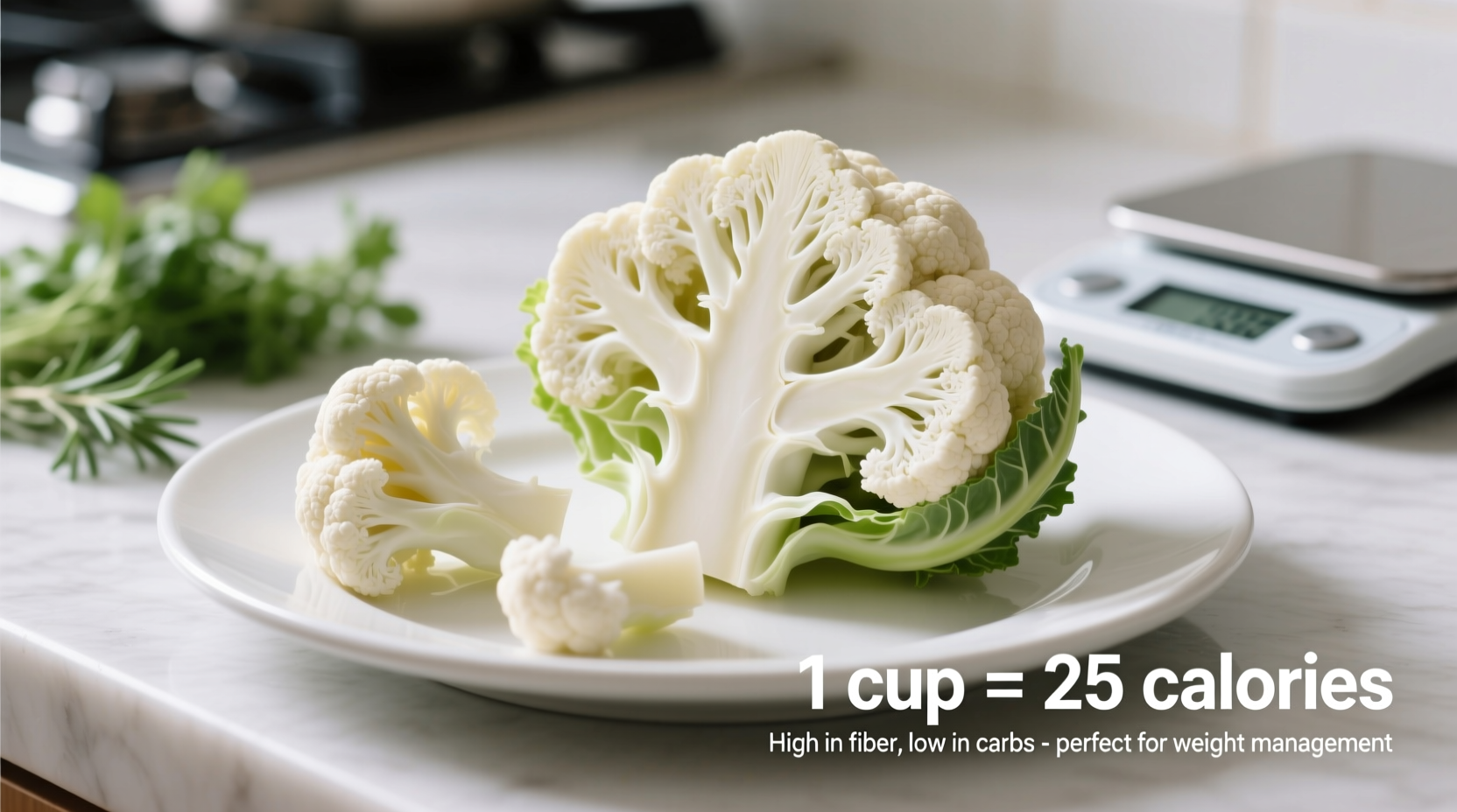 Cauliflower Calories: 1 Cup Contains Just 27 Calories