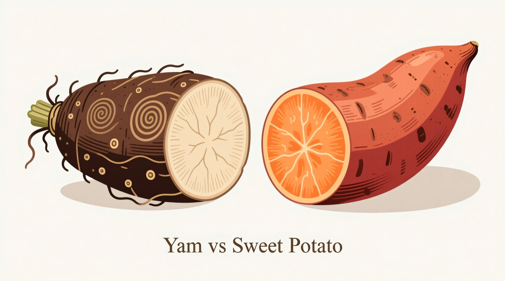 Yam and Sweet Potato: Not the Same - Clear Differences Explained