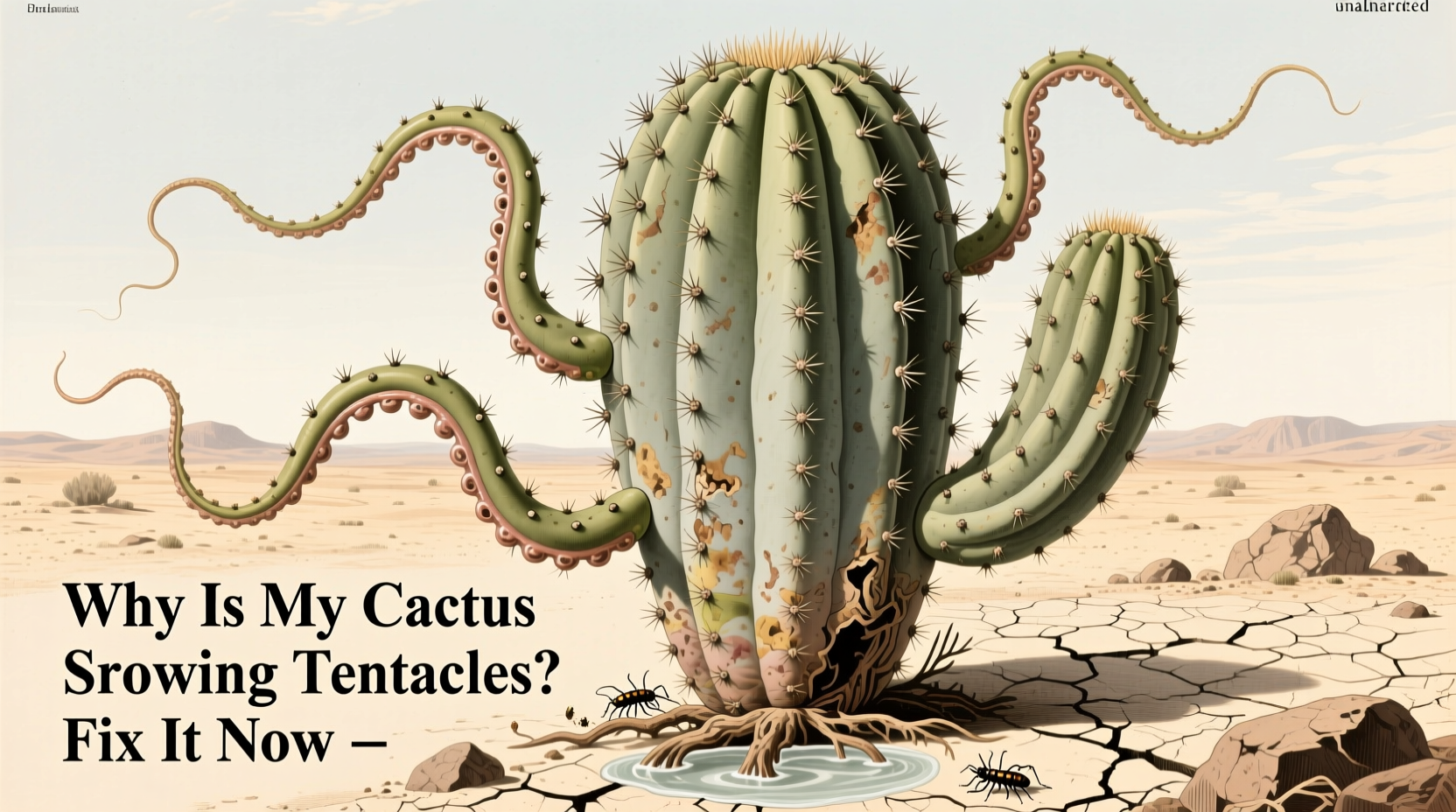 Why Is My Cactus Growing Tentacles? Fix It Now