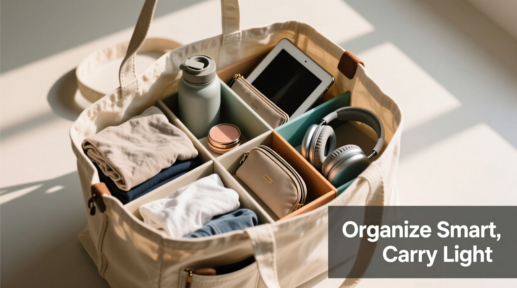 maximize your space clever strategies to organize a spacious tote bag effortlessly