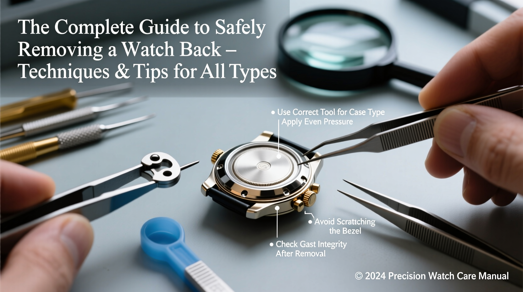 the complete guide to safely removing a watch back techniques and tips for all types