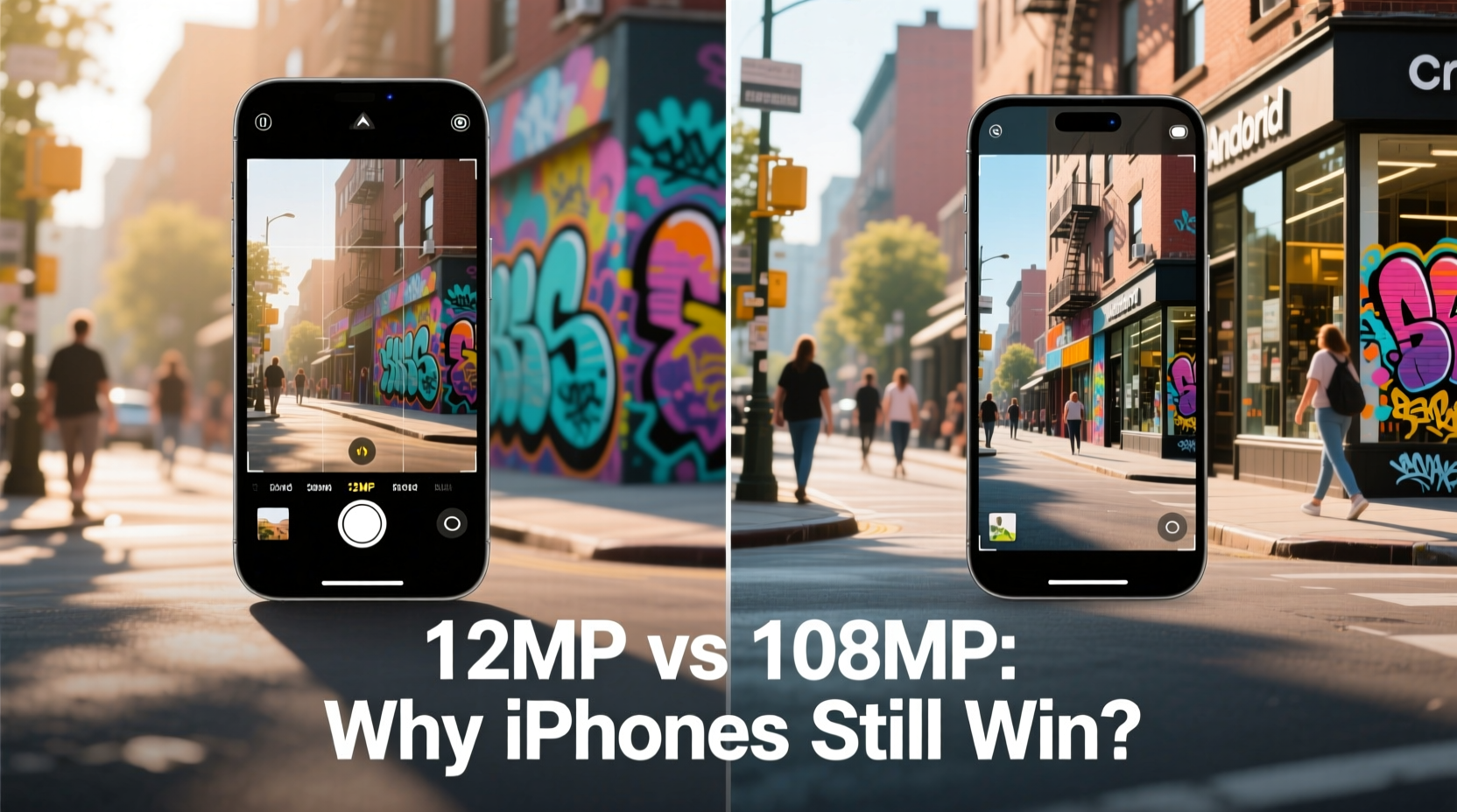 12mp iphone camera vs 108mp android why are iphones still better