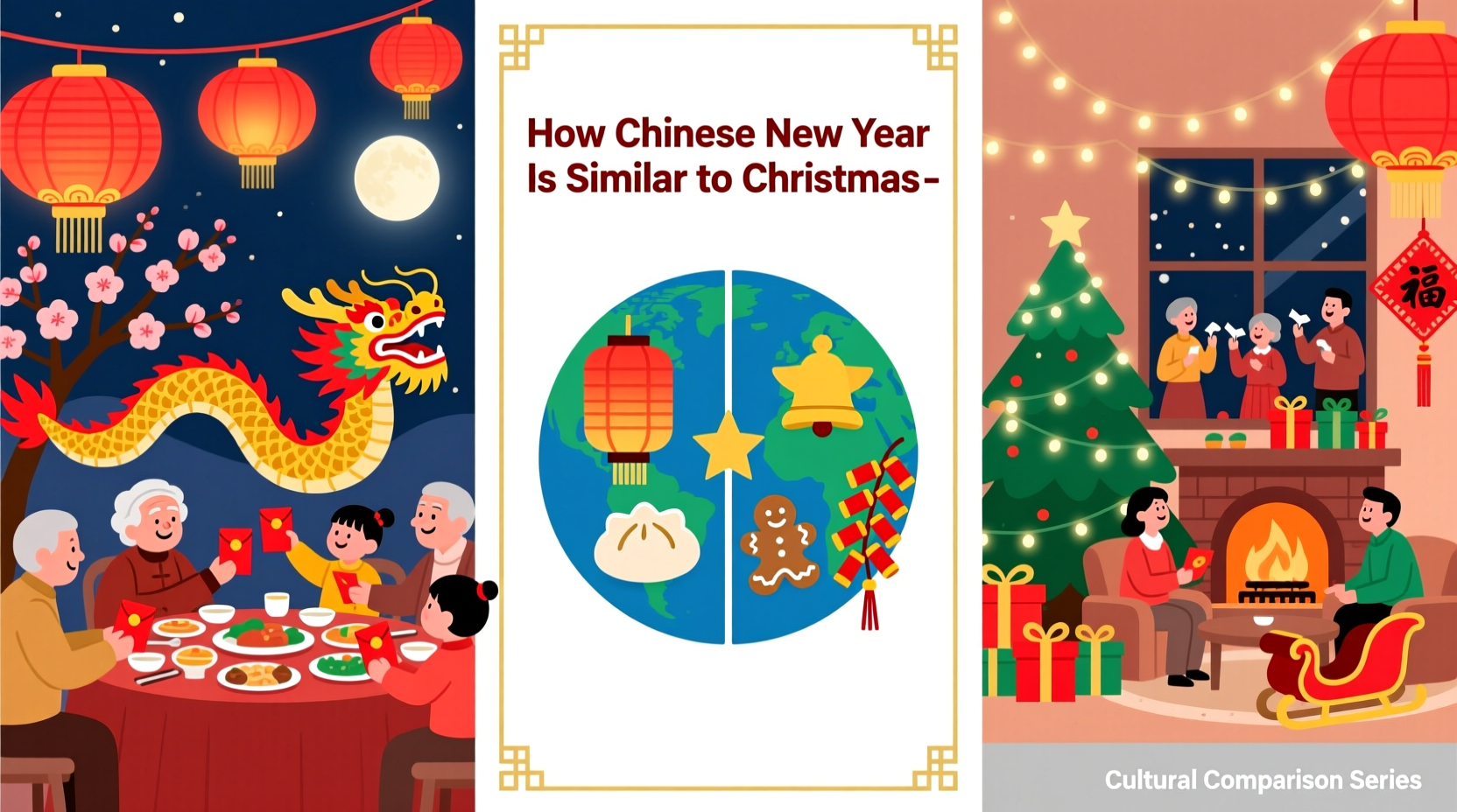 how is chinese new year similar to christmas