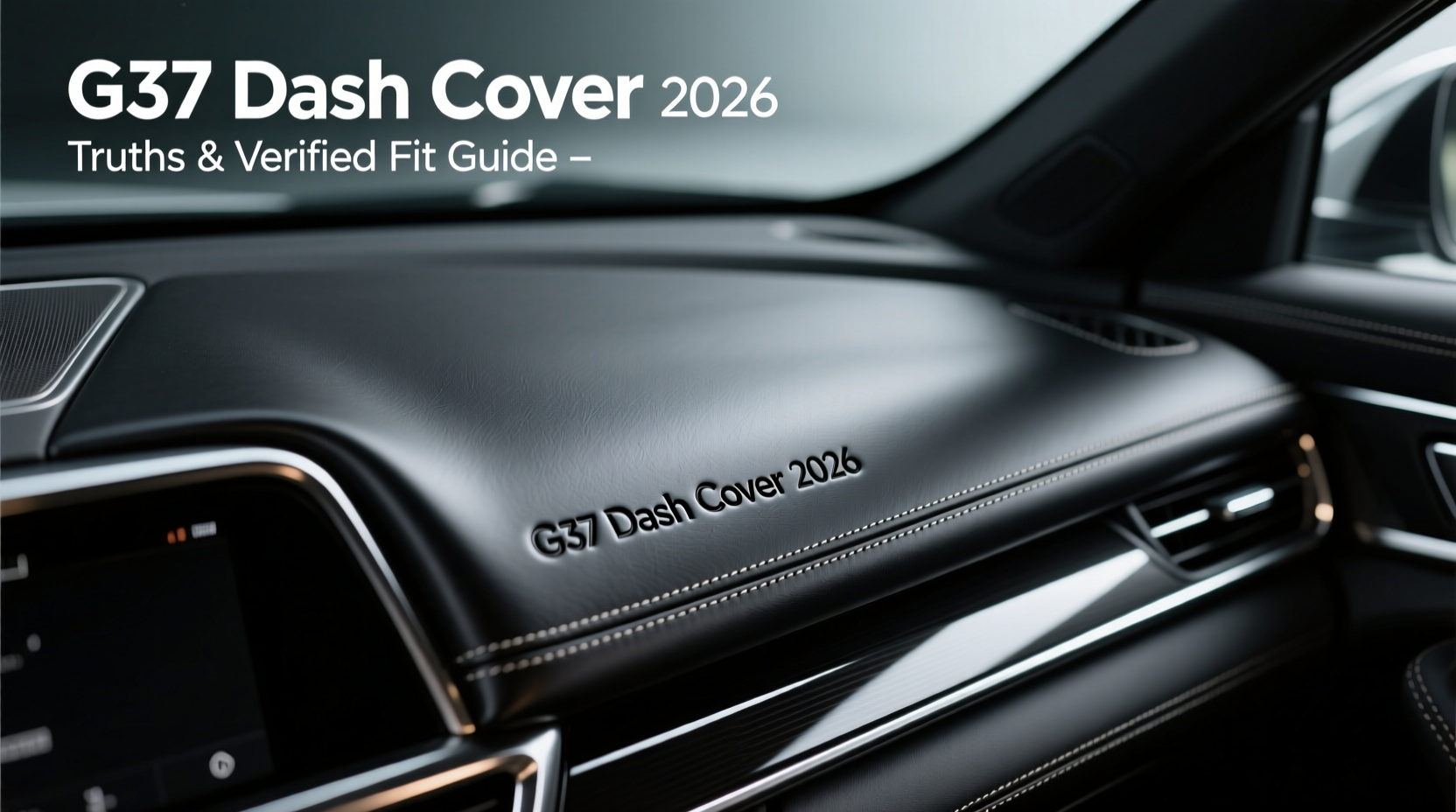 g37 dash cover summer 2026