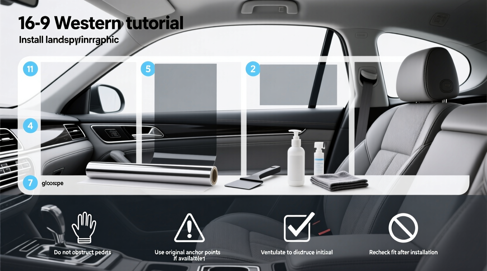 How to Install Tint Film on Car Windows: Buying Guide