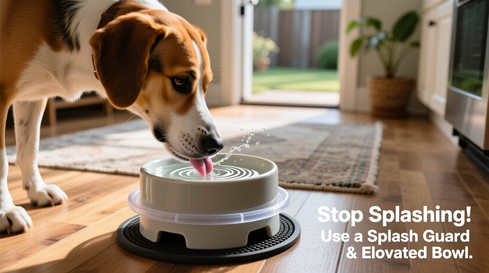 effective strategies to prevent your dog from splashing water out of the bowl